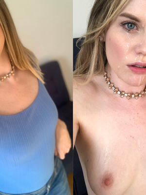 On/off with a cum selfie