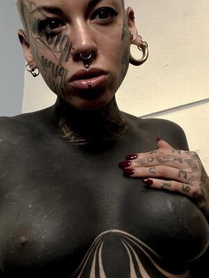 Tattooed boobs