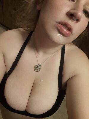 28 yo. Cum on my face and tits
