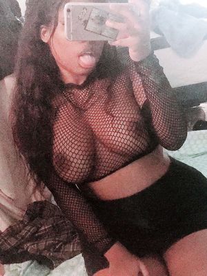 Black Princess in Sexy Lingerie